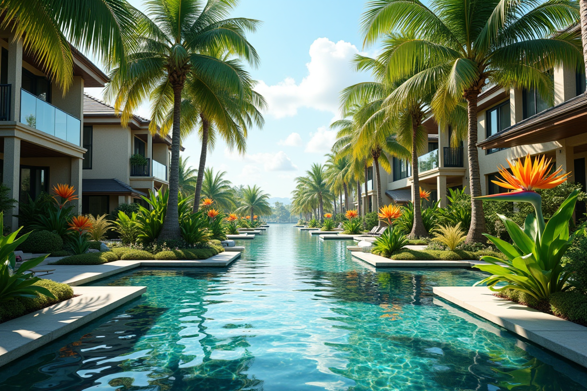 plantes piscine