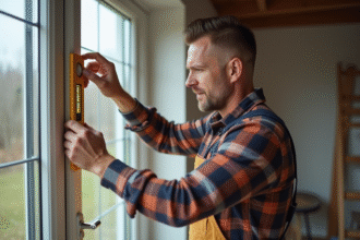 Installateur de fenetre double vitrage en intérieur