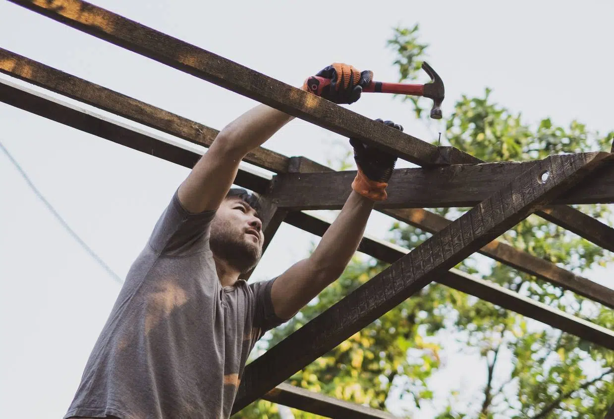 Pergola construction artisan bois 