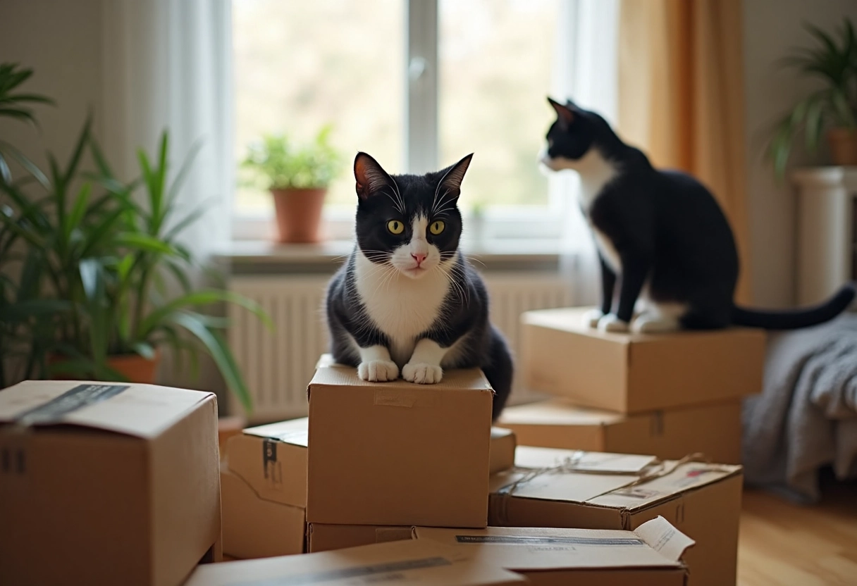 chat déménagement